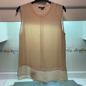 Baby pink Vince sleeveless blouse. Never worn.